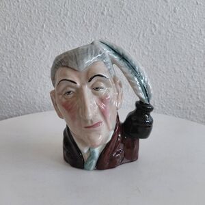 Vintage Uriah Heep Artone England 5.25" Hand Painted Ceramic Toby Mug